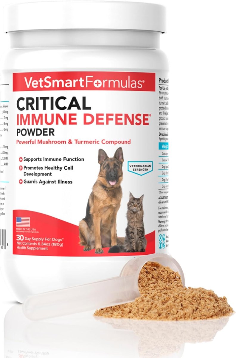 VetSmart Formulas Critical Immune Defense Powder — 30-Day Jar