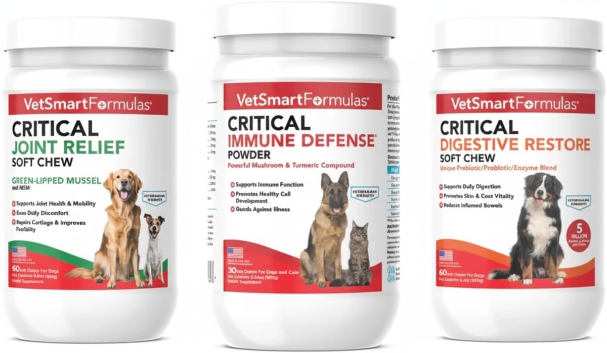 VetSmart Formulas The Critical Line Bundle — Immune, Joint & Digestive