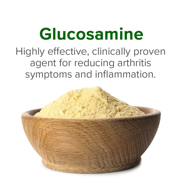 Glucosamine — ingredient in VetSmart Formulas Critical Joint Relief